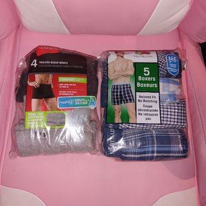 Men underwear 8 boxer and briefs